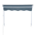 Store Aluminium Manual Retractable Window Awning